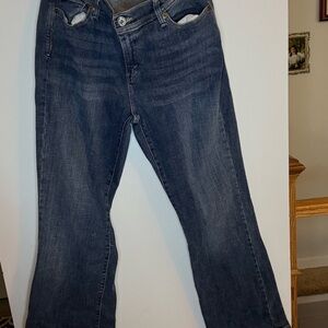 Levi's Women's Boot Cut Jeans in Dark Blue